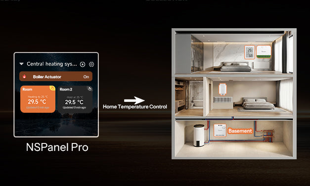 NSPanel Pro v4.3.0: Central Heating – Redefining Whole-Home Temperature Automation