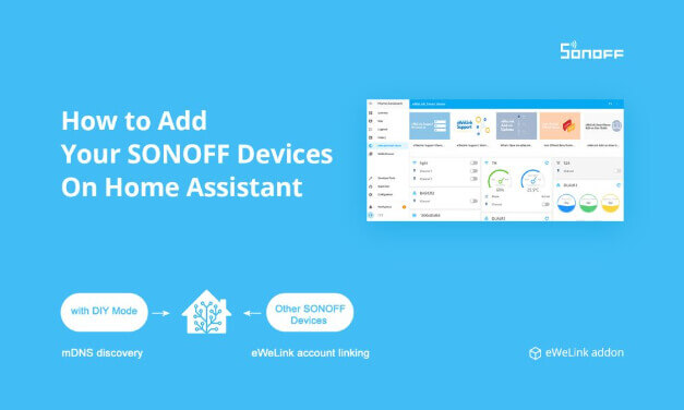 SONOFF devices works with Home Assistant