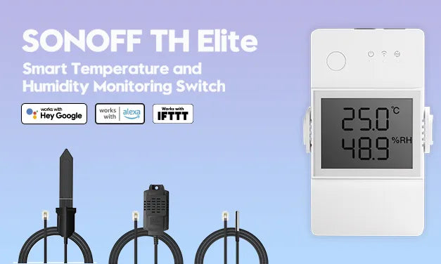 TH Elite Smart Temperature and Humidity Control Switch