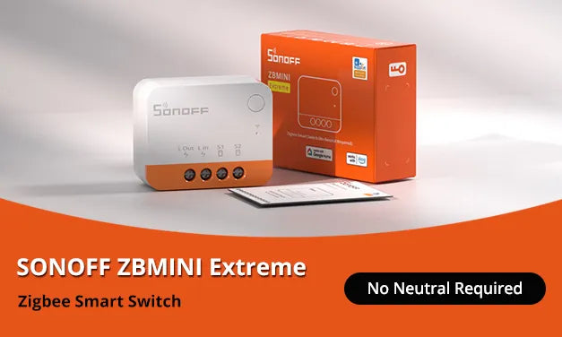 ZBMINI Extreme Zigbee Smart Switch (No Neutral Required)