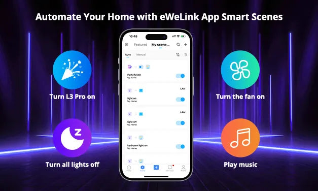Automate Your Home with eWeLink App Smart Scenes