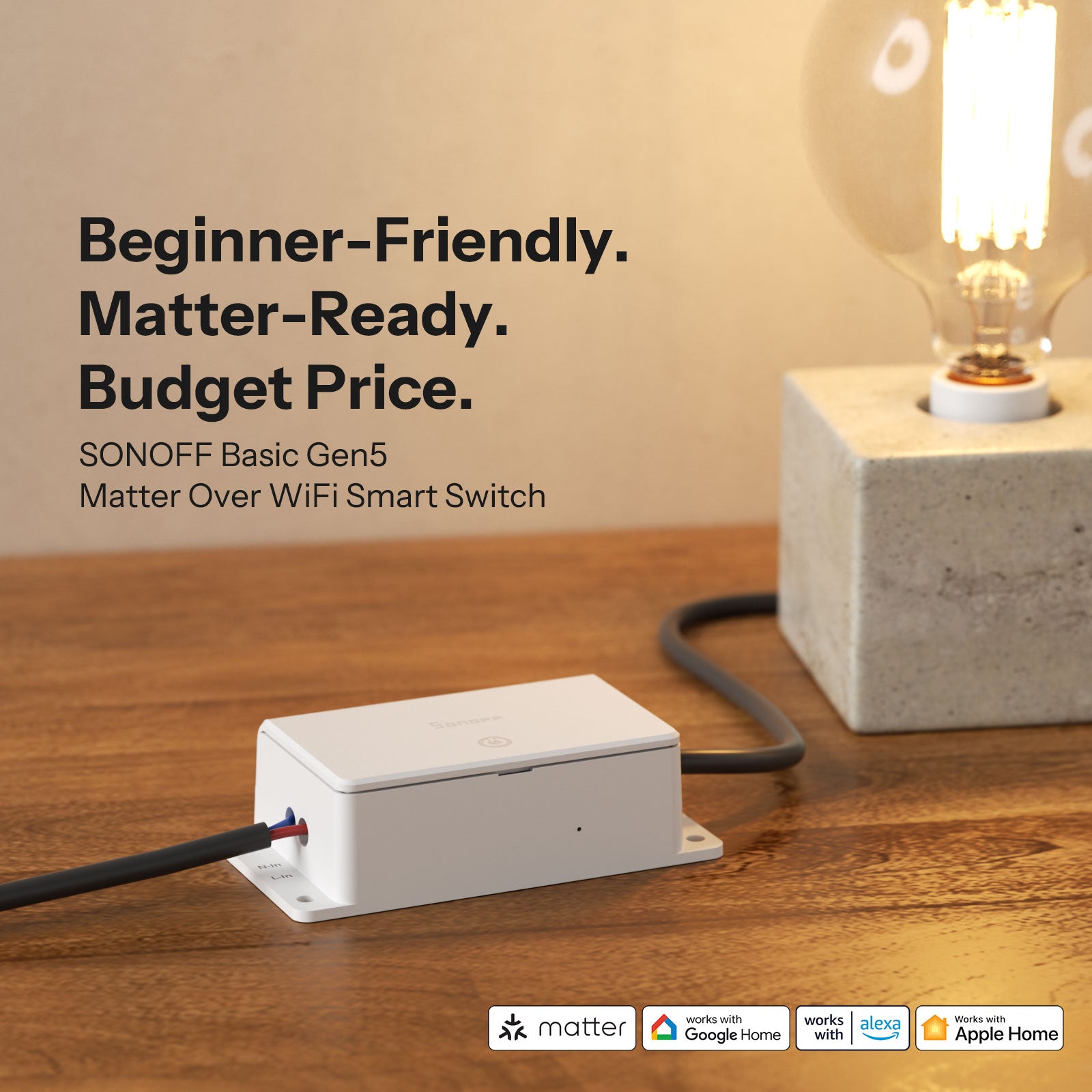 SONOFF Basic Gen5 Matter Over WiFi Smart Switch | BASIC-1GS