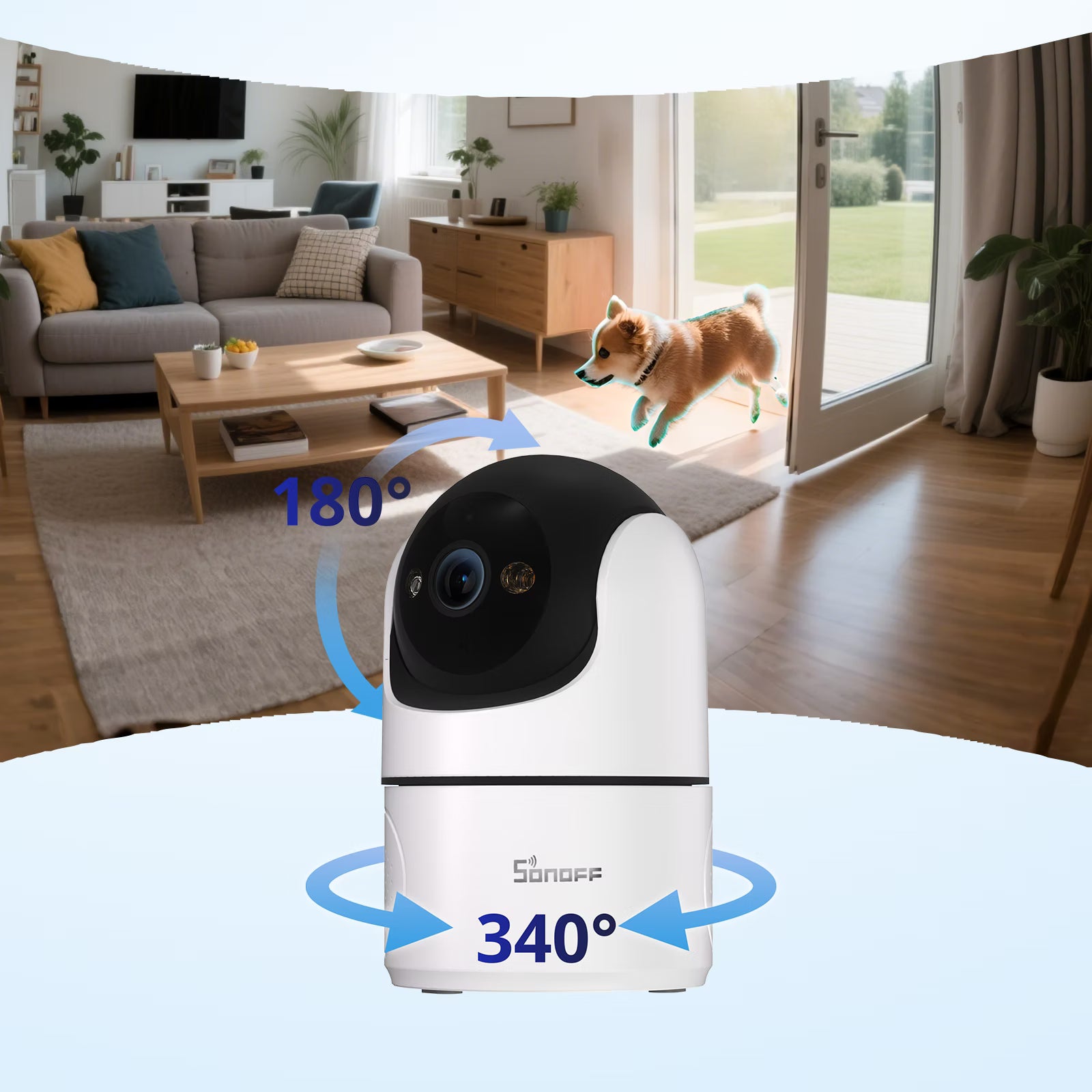 SONOFF CAM Pan-Tilt 2 Smart Indoor Home Security Camera | CAM-PT2