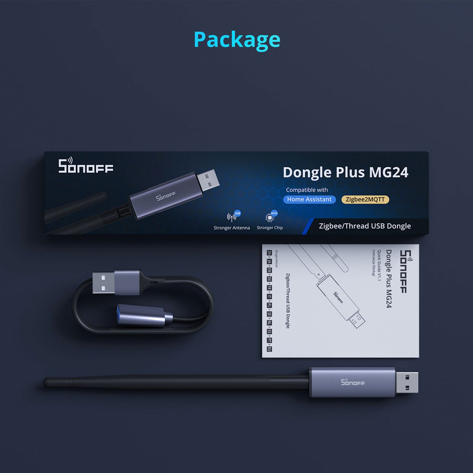 SONOFF Zigbee/Thread USB Dongle | Dongle Plus MG24