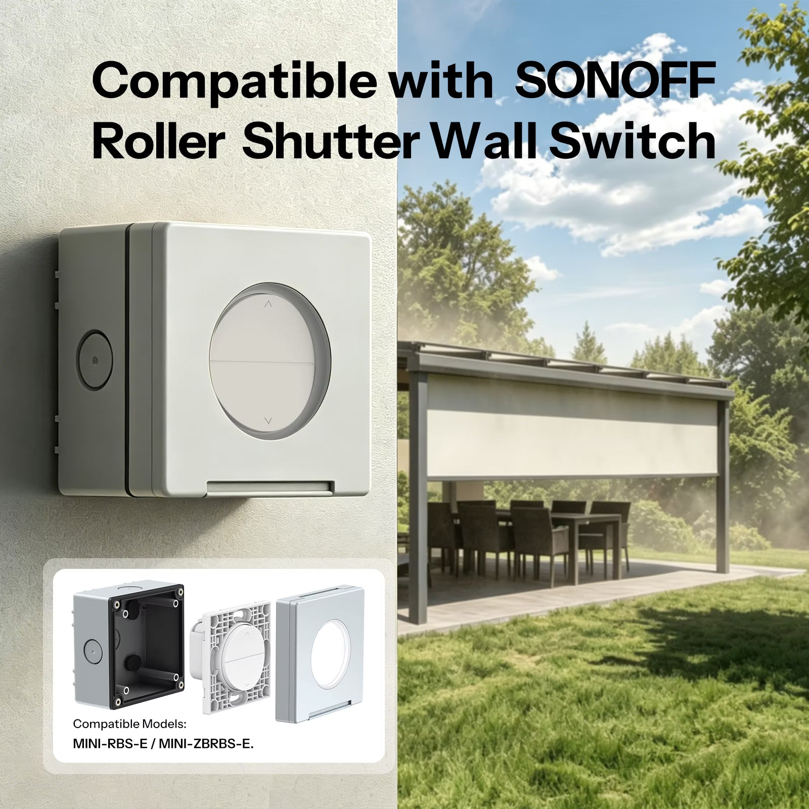Caixa Impermeável para Exterior SONOFF Fusion Series IP65 | EWPB