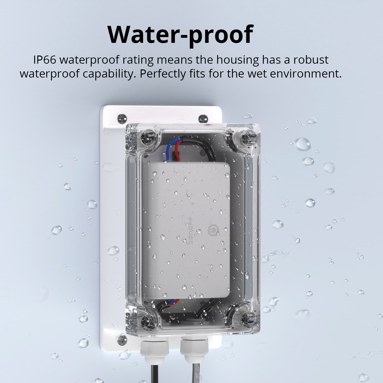 SONOFF IP66 wasserdichtes Gehäuse