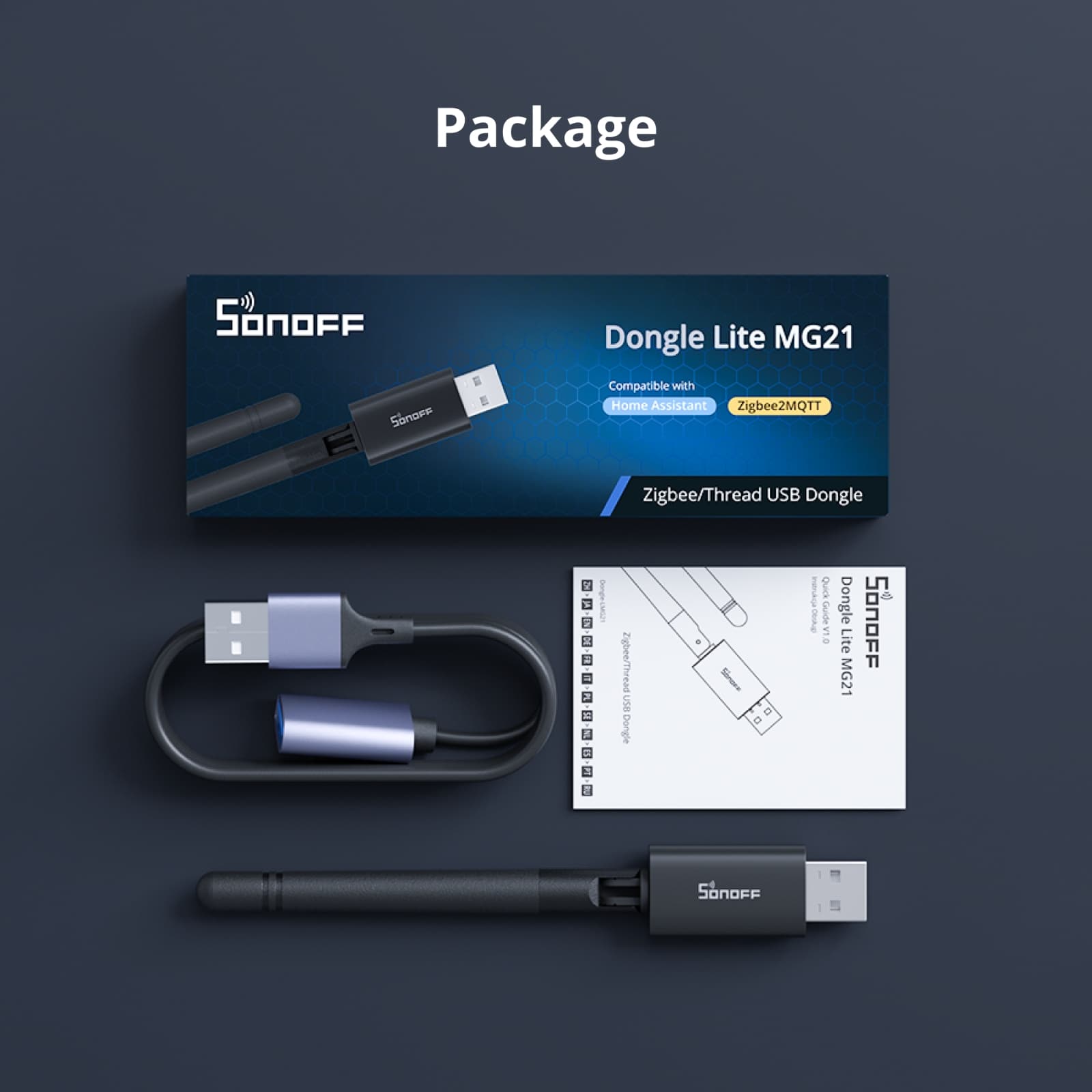 SONOFF Dongle Lite MG21 Zigbee/Thread USB Dongle | Dongle-LMG21