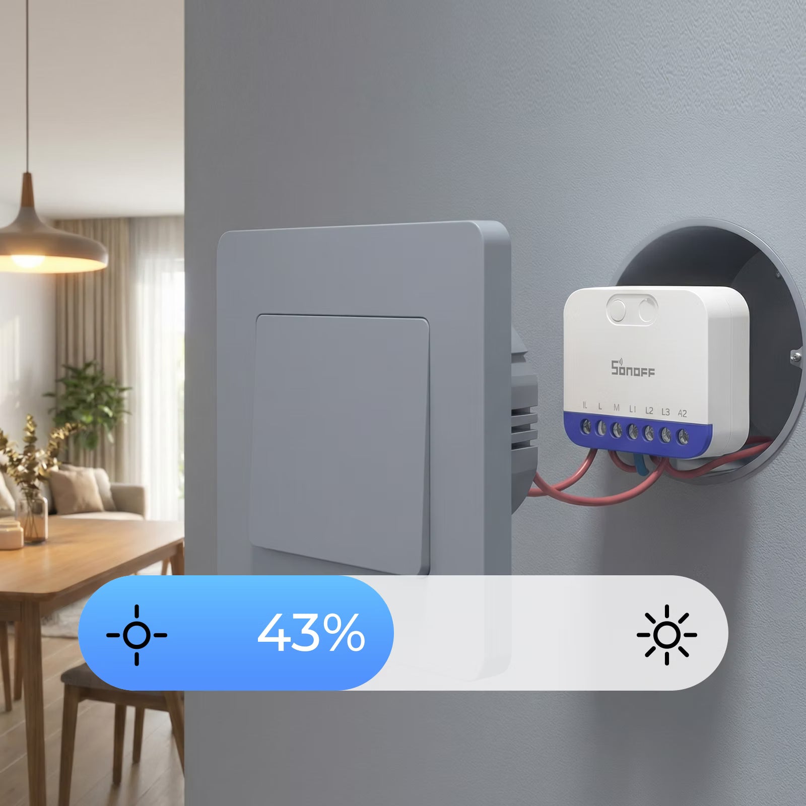 SONOFF MINI Extreme Matter Over WiFi Dimmer Switch | MINI-DIM