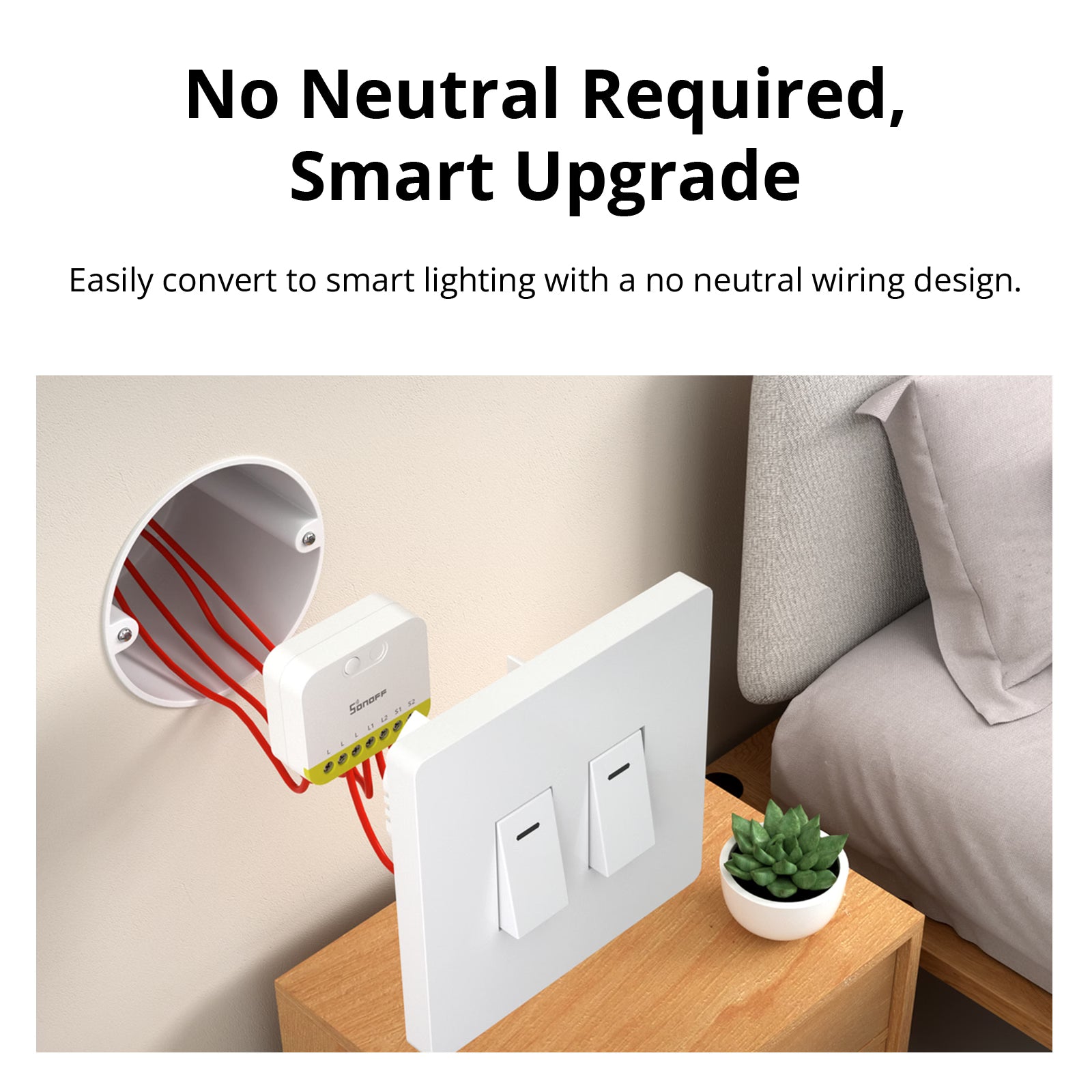 SONOFF MINI DUO-L 2-Gang Zigbee Smart Switch | MINI-ZB2GS-L