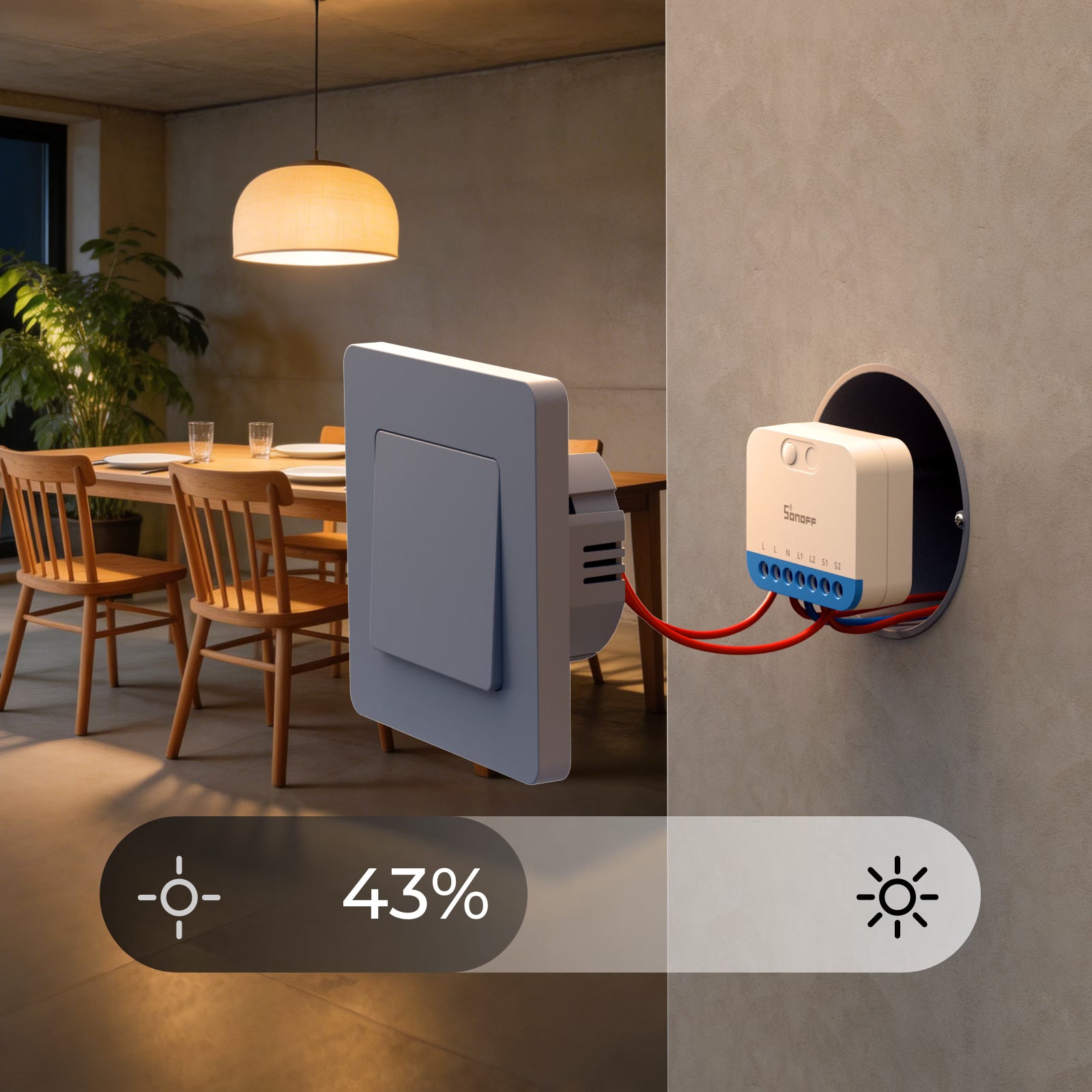 SONOFF MINI Extreme Zigbee Dimmer Switch | MINI-ZBDIM