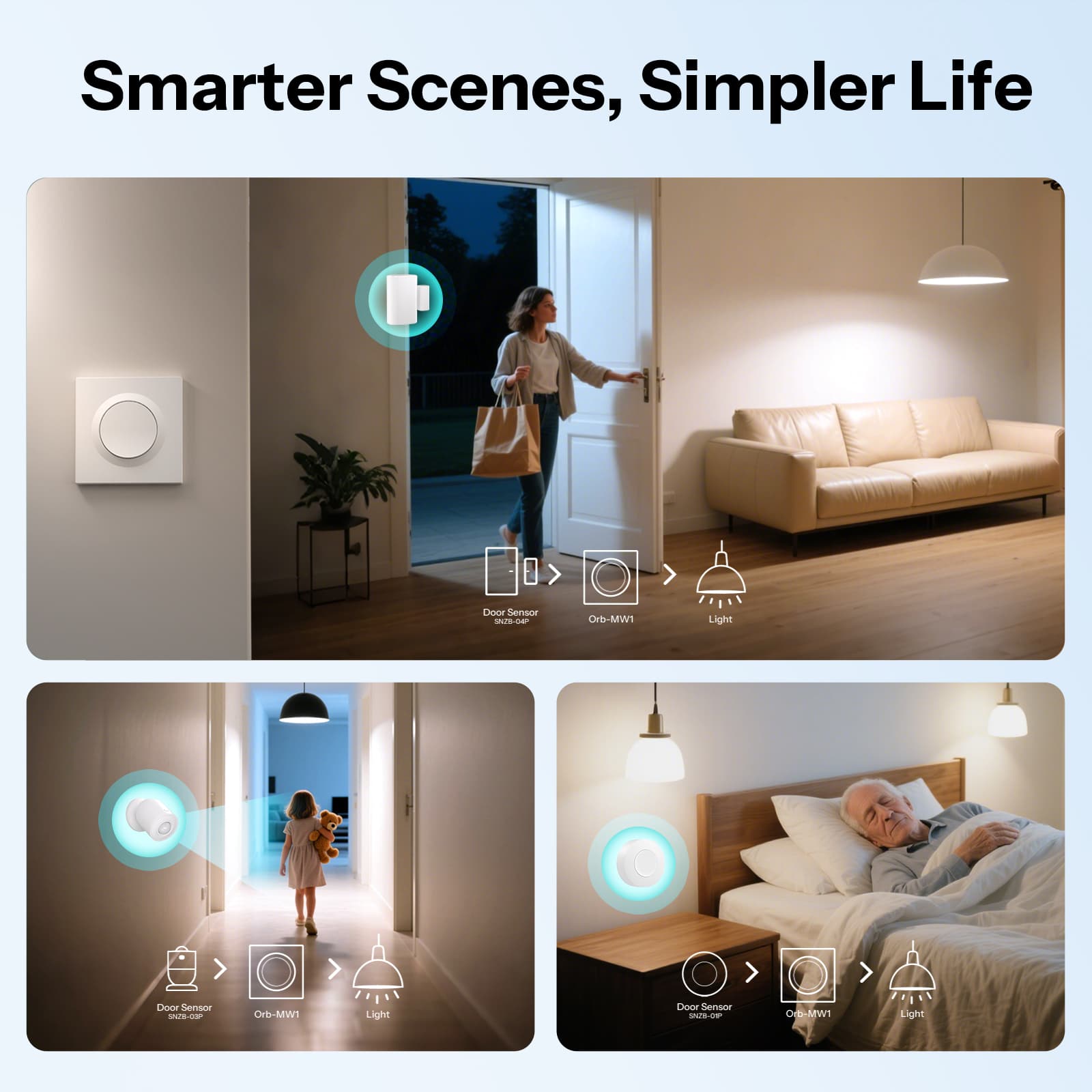 SONOFF Matter Over WiFi Smart Wall Switch | Orb-MW1