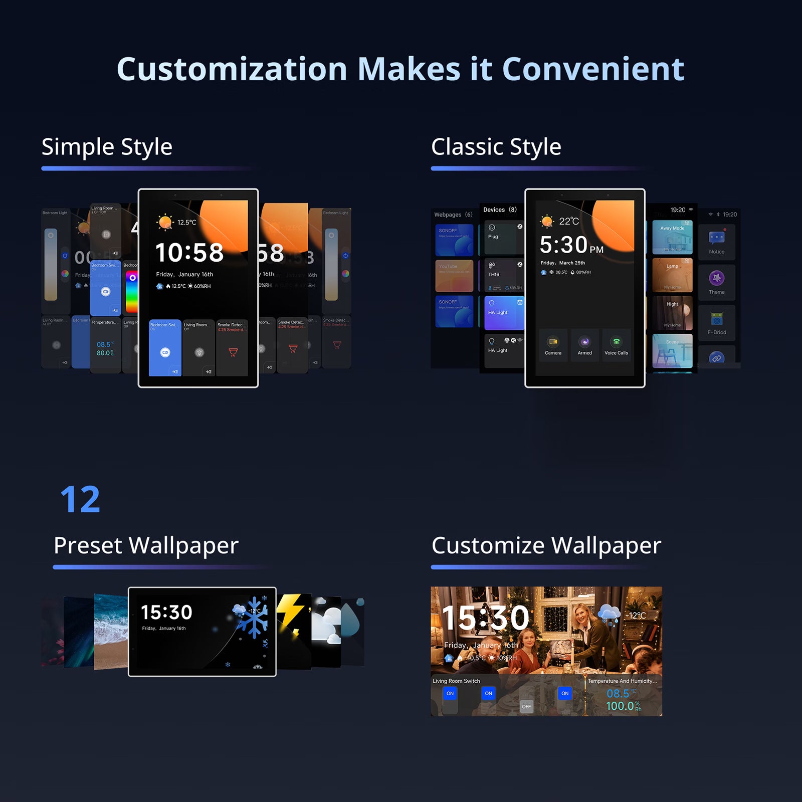 SONOFF NSPanel Pro Smart Home Control Panel-120 Type