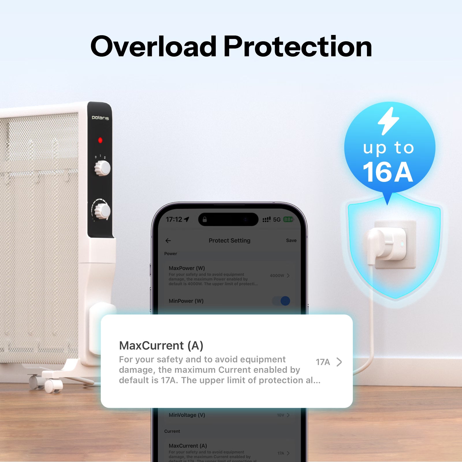 Prise intelligente SONOFF iPlug Gen2 S61s Matter Over WiFi | S61STPF