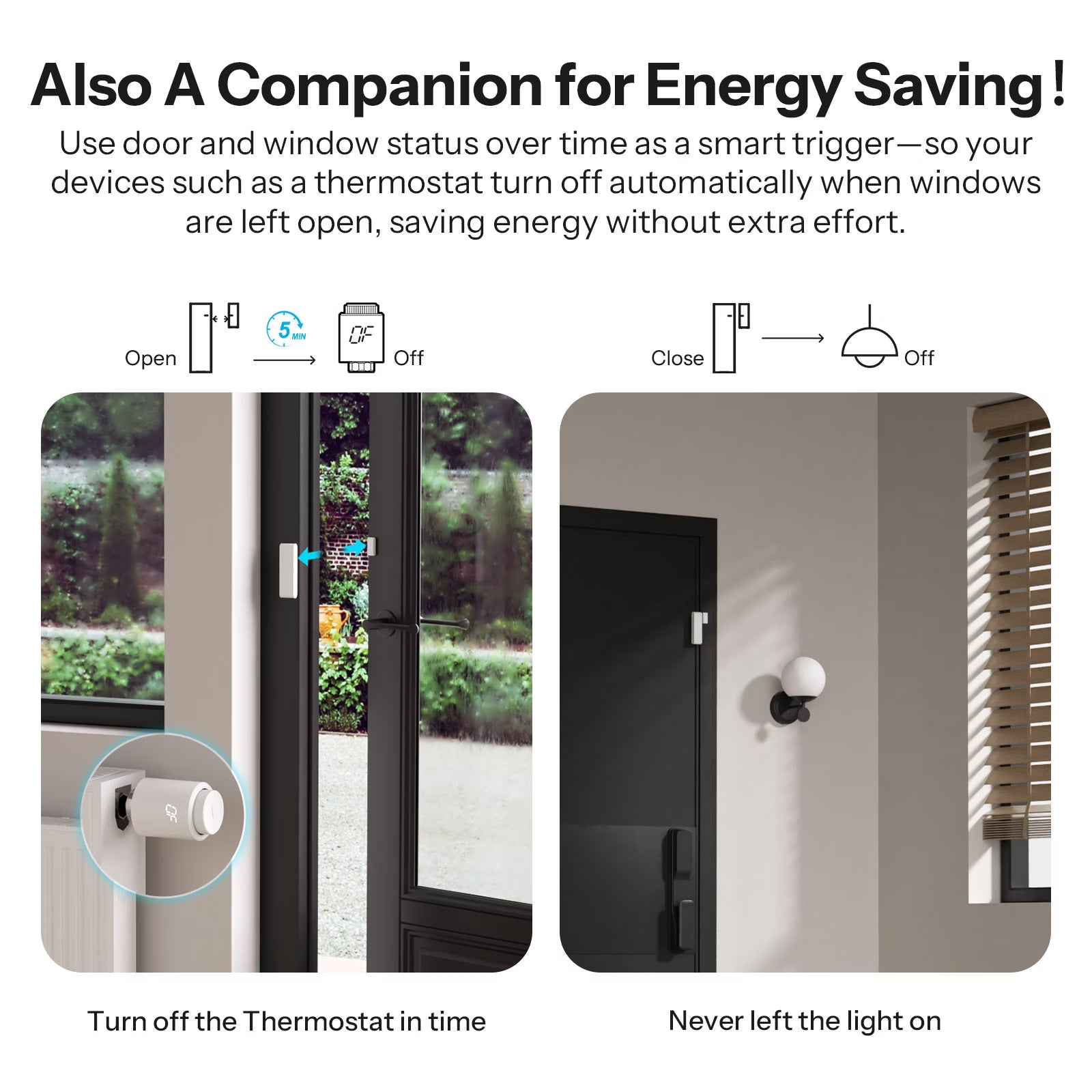 SONOFF SenseGuard DW Gen2 Zigbee Smart Door/Window Sensor | SNZB-04PR2