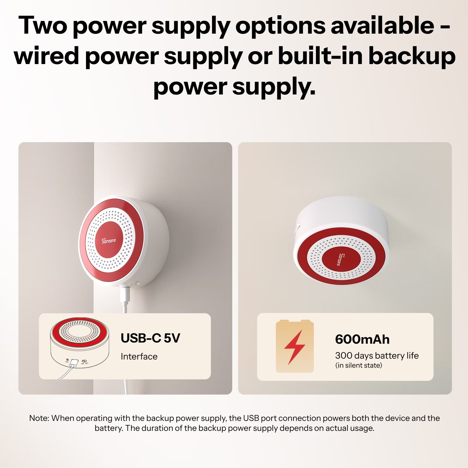 SONOFF Zigbee SenseGuard Indoor Siren | SNZB-09P