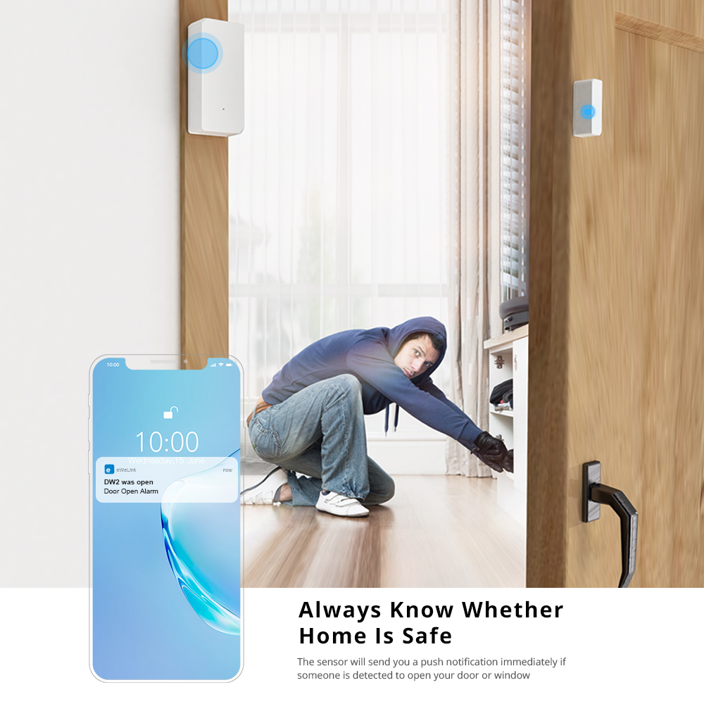 SONOFF DW2-Wi-Fi – Wireless Door/Window Sensor