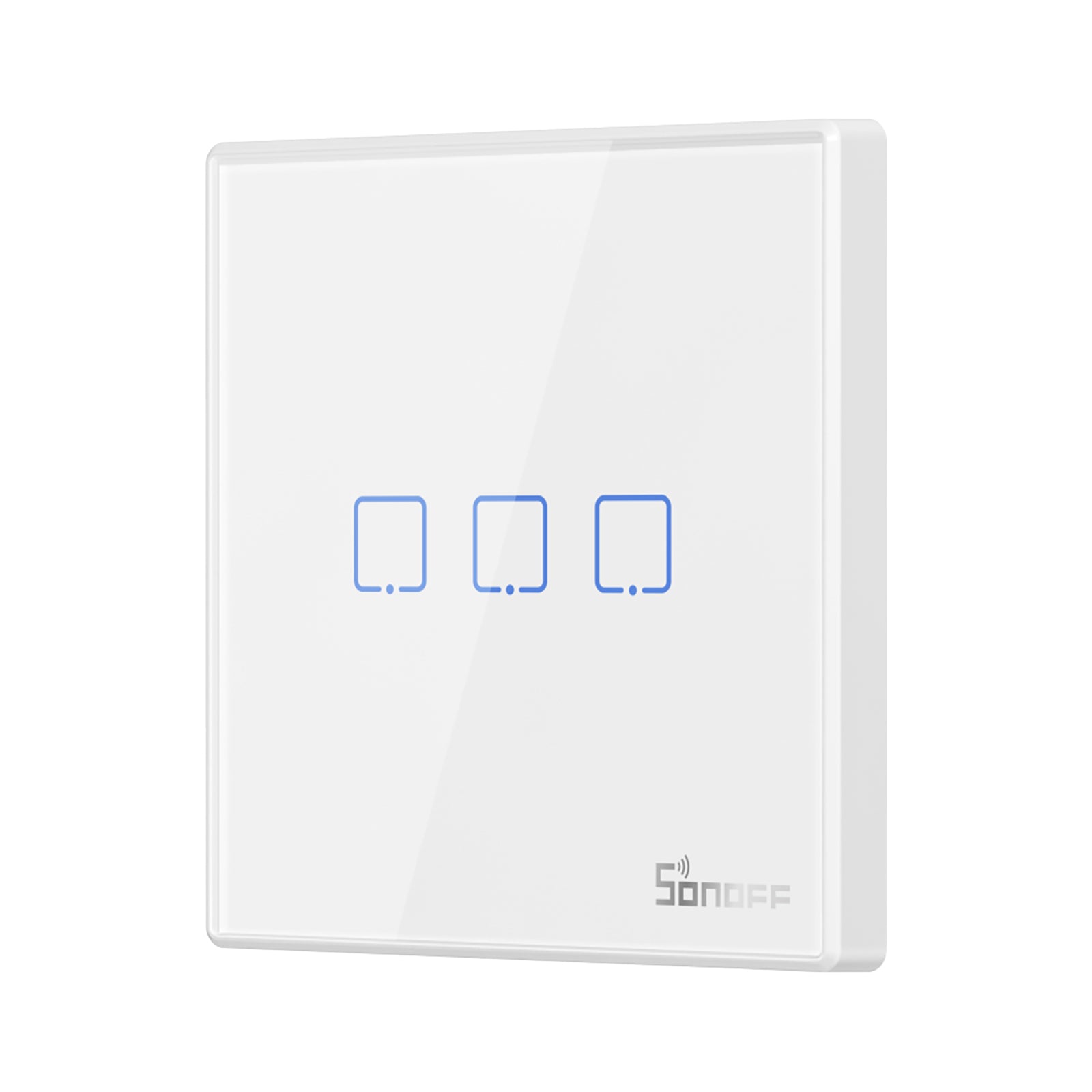 SONOFF T2EU-RF – Wall Panel Sticky 433MHz Wireless RF Remote 1-3 Gang