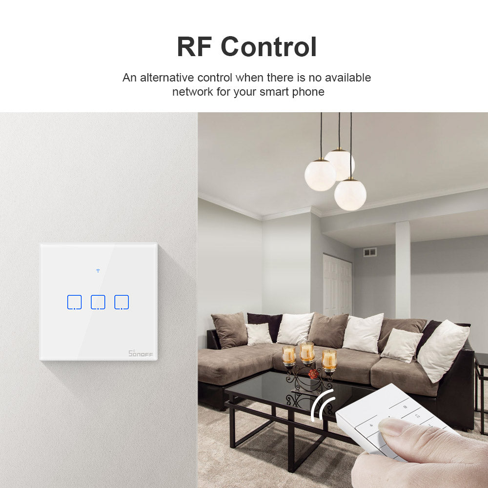 WLAN-Wandschalter der SONOFF TX-Serie EU