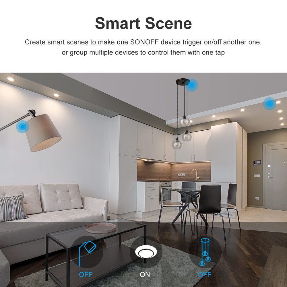 WLAN-Wandschalter der SONOFF TX-Serie EU
