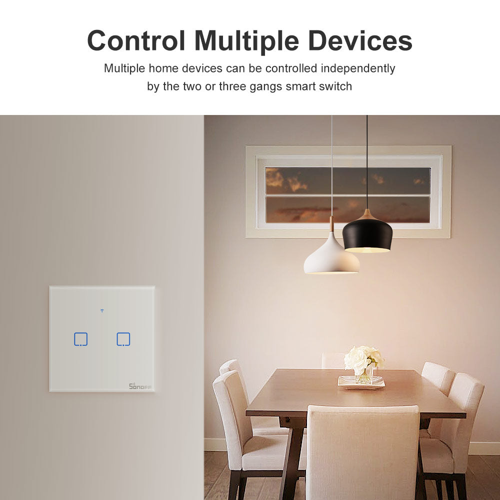 WLAN-Wandschalter der SONOFF TX-Serie EU