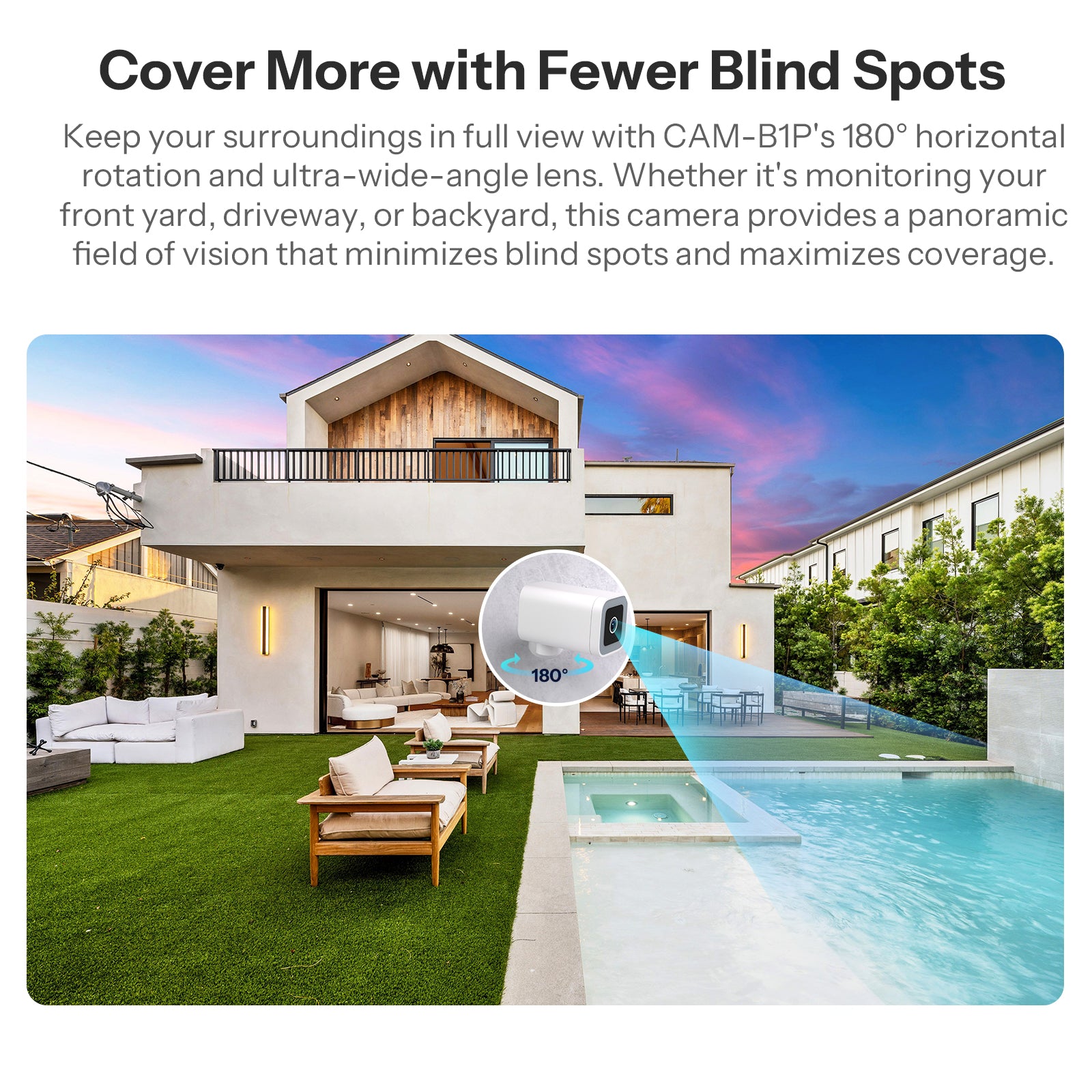 SONOFF CAM Outdoor Smart Security Camera | CAM-B1P