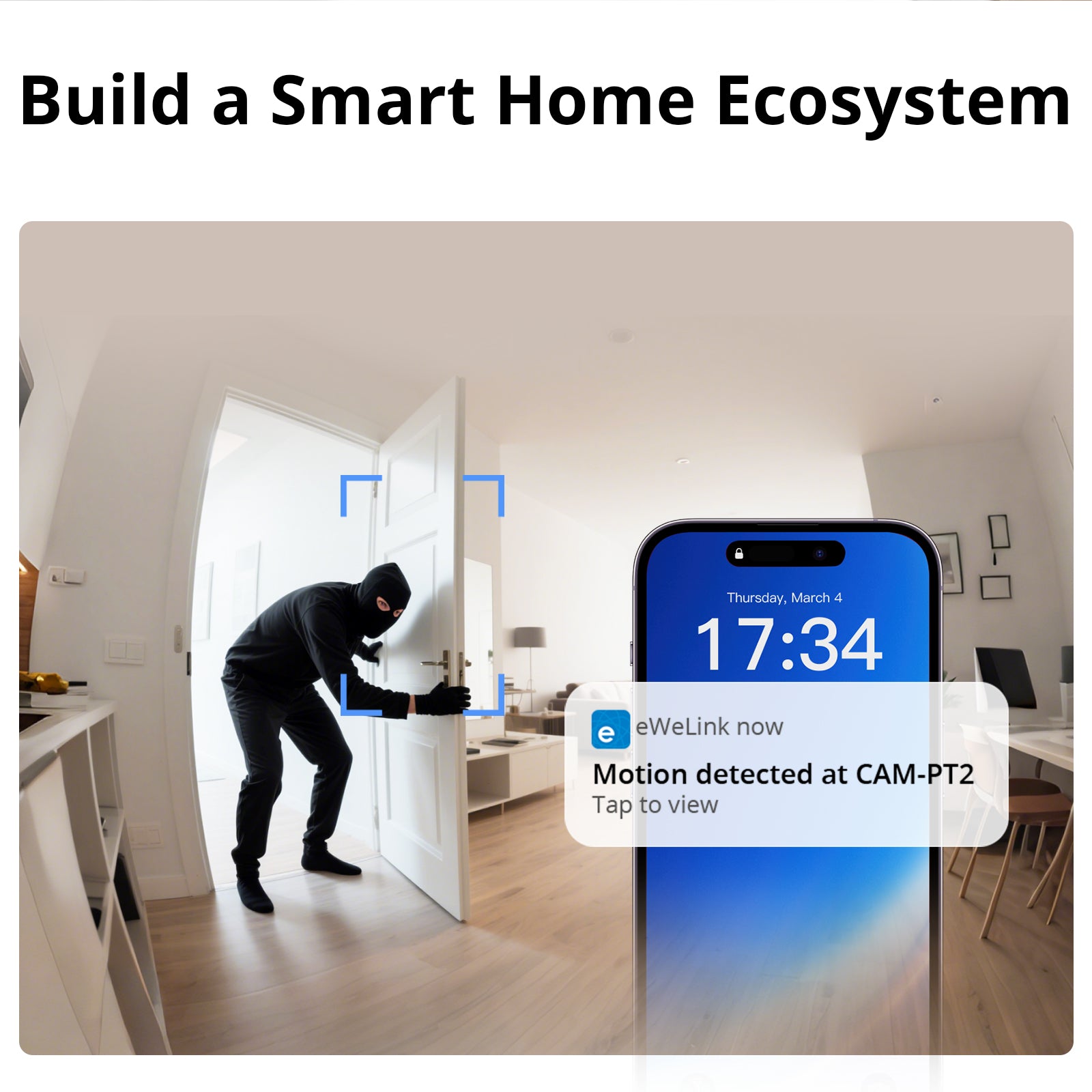 SONOFF CAM Pan-Tilt 2 Smart Indoor Home Security Camera | CAM-PT2