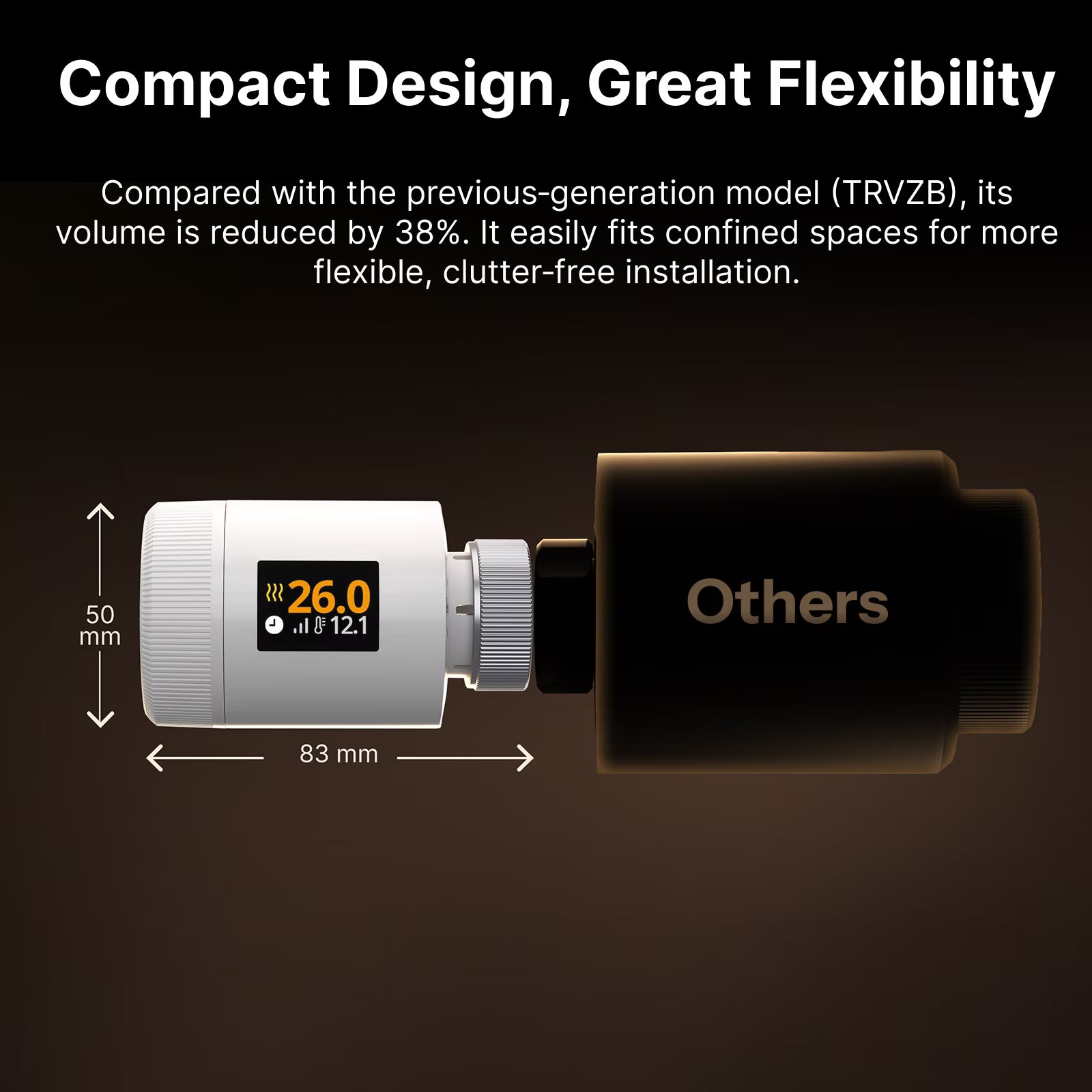 SONOFF TRV Gen2 Zigbee Thermostatic Radiator Valve | TRV-ZBT