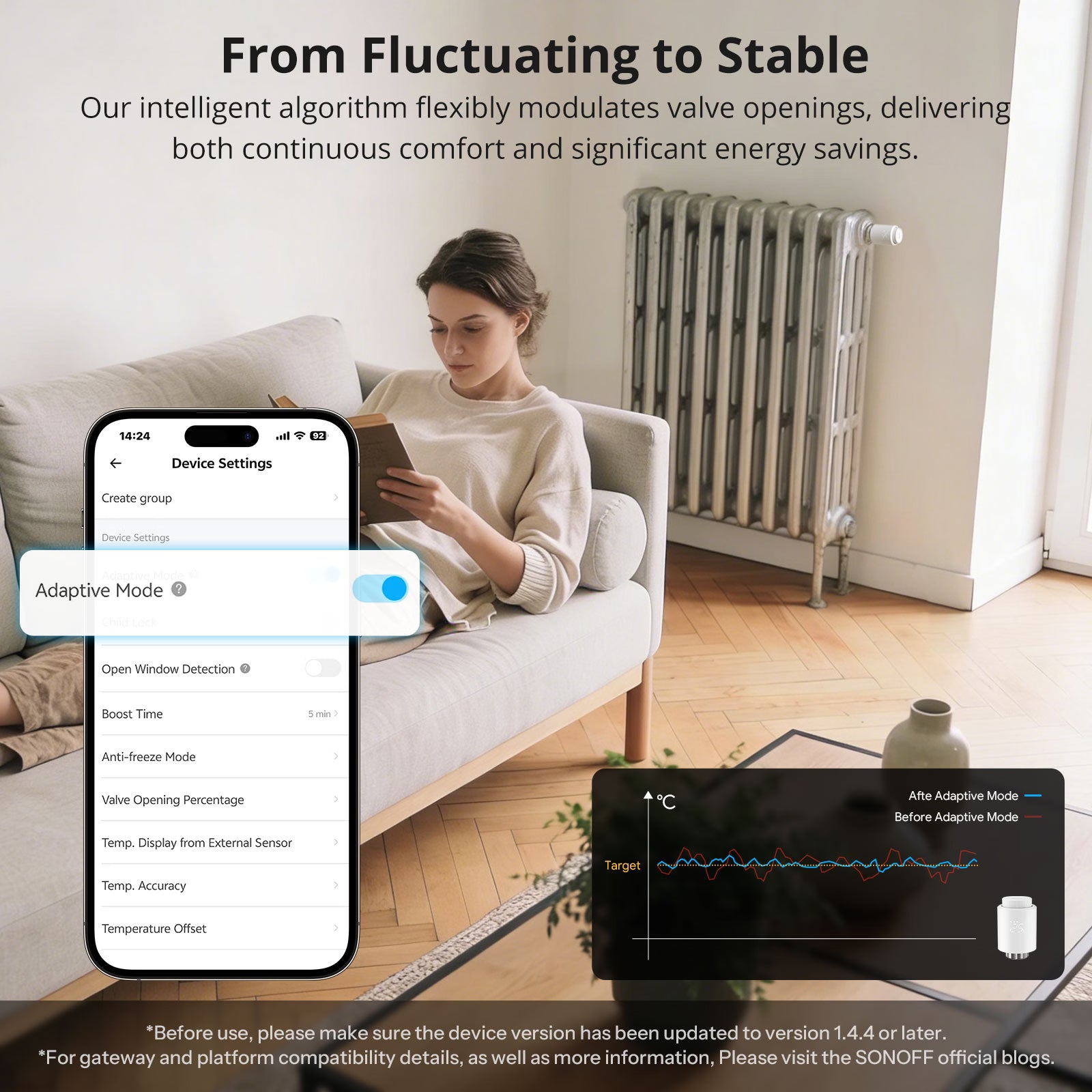 SONOFF Zigbee Thermostatic Radiator Valve | TRVZB