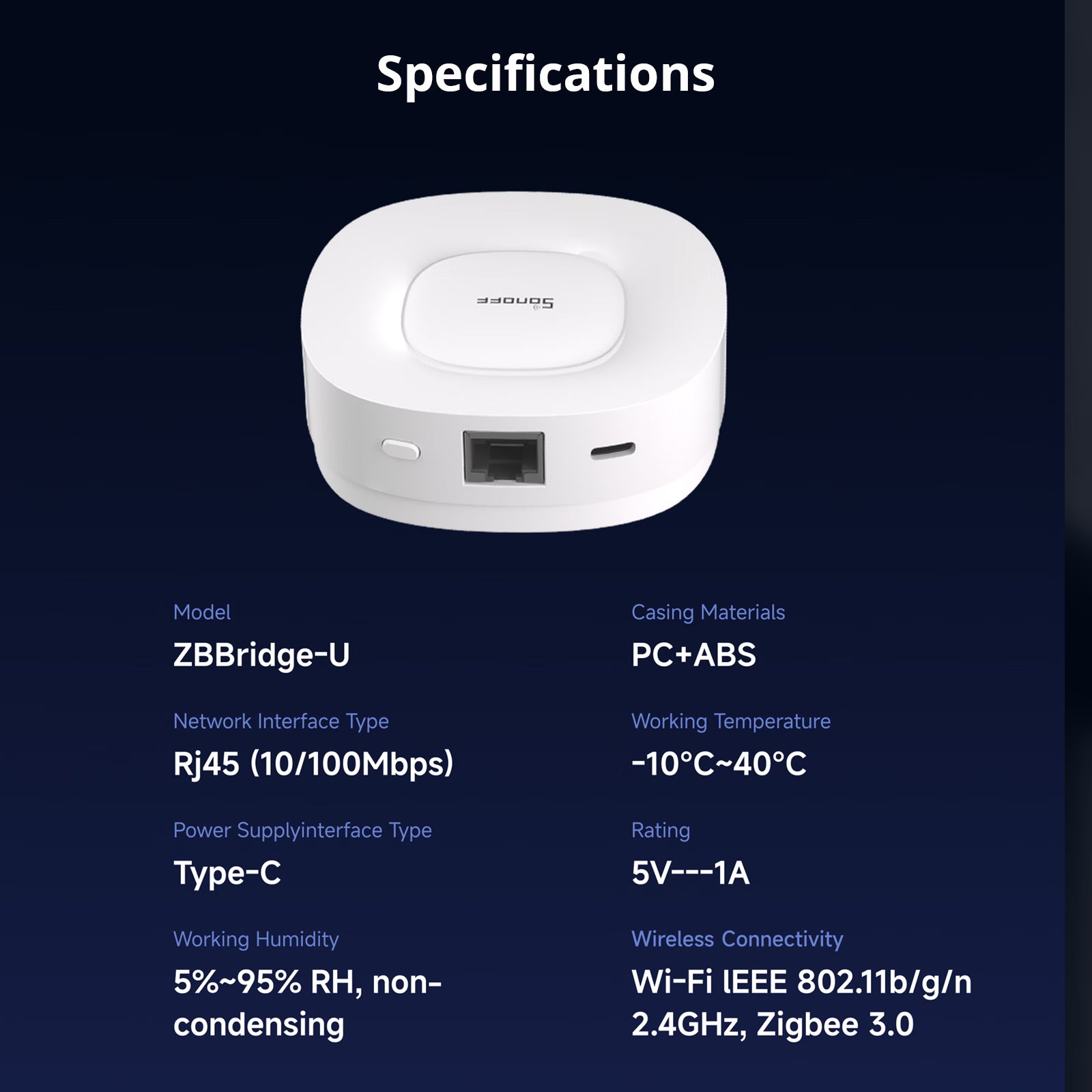 SONOFF Zigbee Bridge Ultra | ZBBridge-U