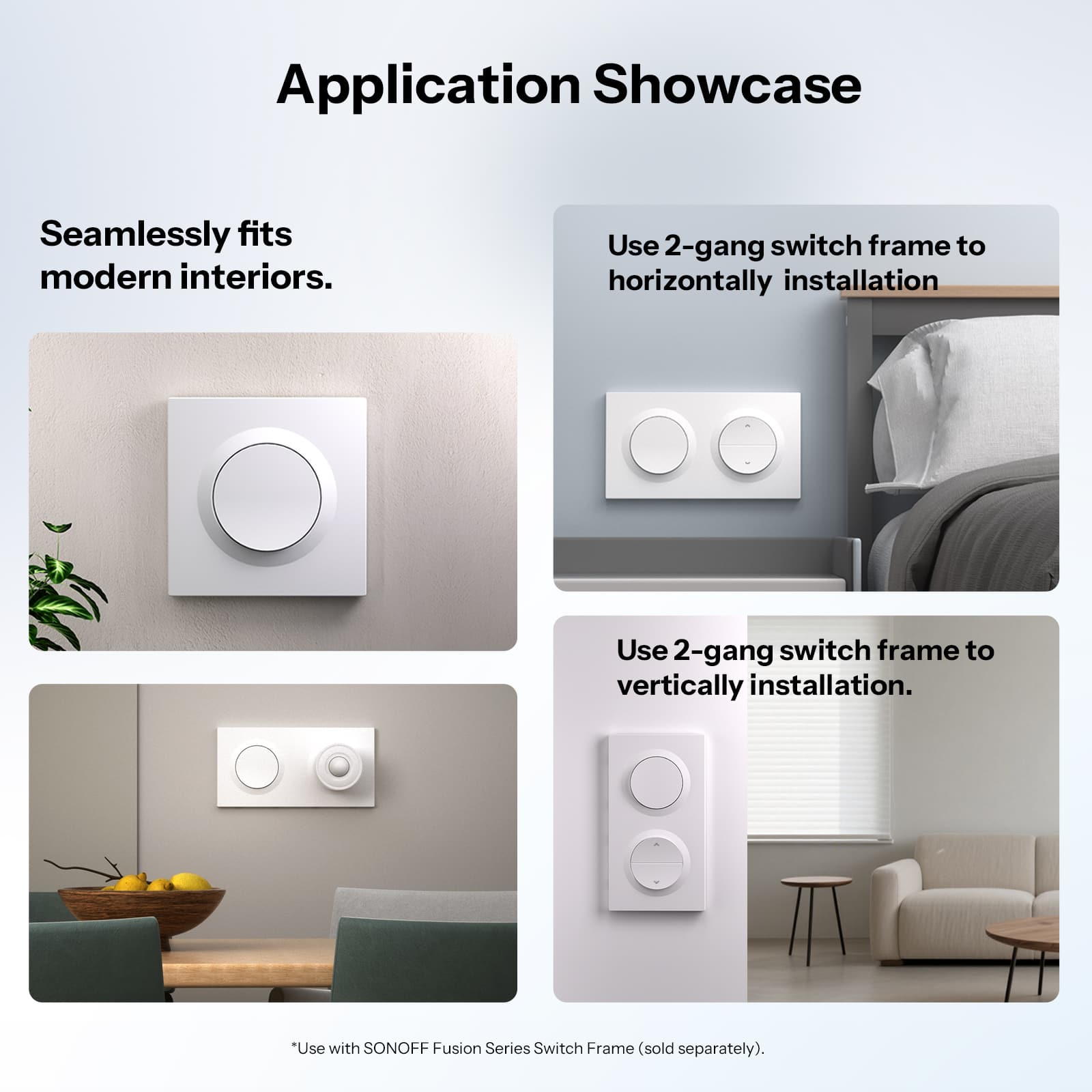 SONOFF Zigbee Smart Wall Switch (No Neutral Required) | Orb-ZBW1L