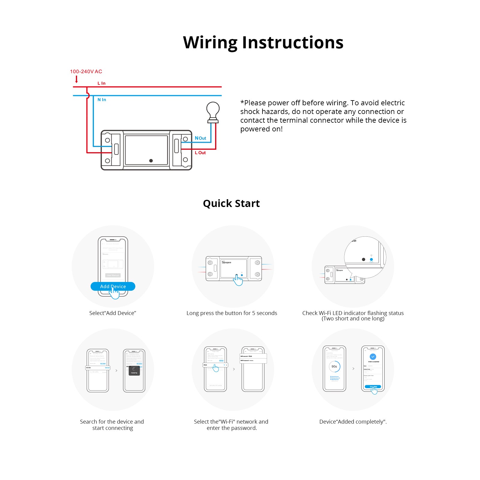 SONOFF BASICR4 Wi-Fi Smart Switch