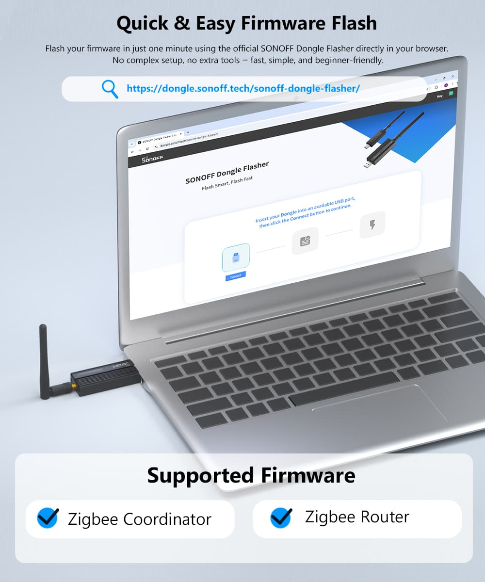 SONOFF Zigbee 3.0 USB Dongle Plus | ZBDongle-P