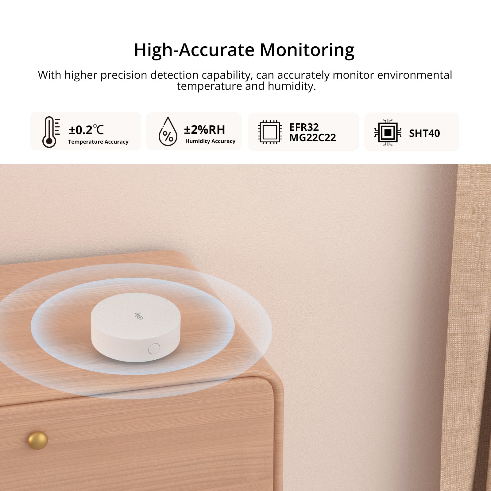 SONOFF Zigbee Temperature and Humidity Sensor | SNZB-02P
