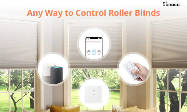 How to remotely control your roller blinds with SONOFF smart switches?