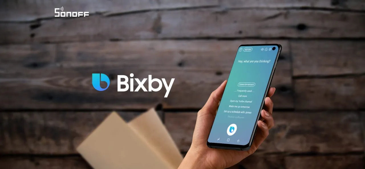 Bixby guide: how SONOFF devices work on Samsung Galaxy phones?