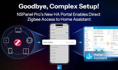 Goodbye to Complex Setups! Bringing Your NSPanel Pro Zigbee Devices Directly into Home Assistant