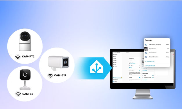 integrating security cameras into Home Assistant