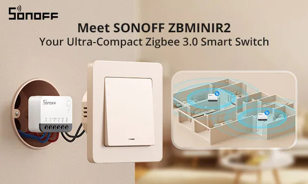 SONOFF ZBMINIL2 ZigBee Smart Switch No Neutral Wire Required Smart Home SONOFF ZBMINIL2 ZigBee Smart Switch No Neutral Wire Required Smart Home