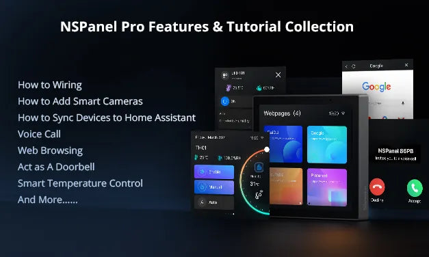 NSPanel Pro Features & Tutorial Collection