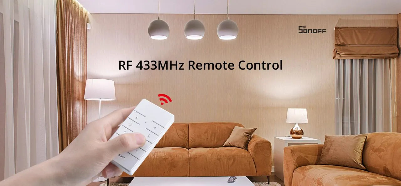 How to use RF 433MHz remote control to intelligentize your devices?
