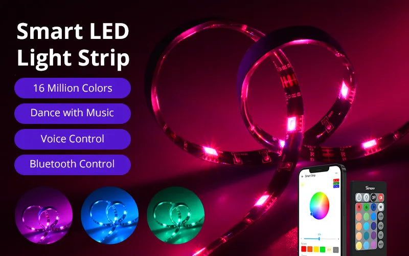 Three Control Ways of SONOFF L2 Wi-Fi Smart LED Light Strip