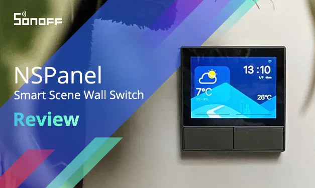 SONOFF NSPanel As A Modern Wall Switch