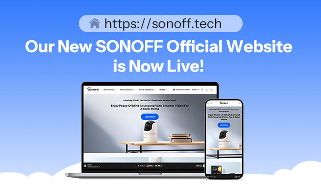 SONOFF New Website Launched – Smarter, Faster, and Built for You!
