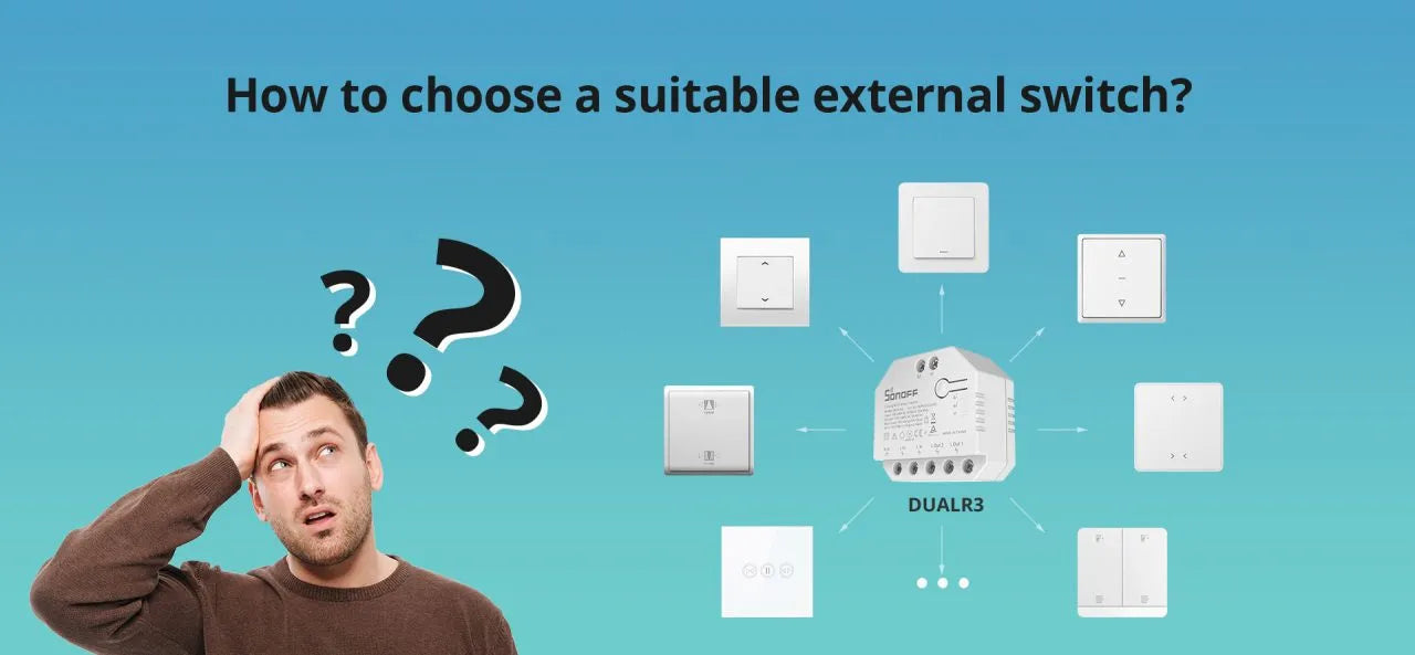 WHAT ARE THE EXTERNAL SWITCH TRIGGER MODES OF SONOFF DUALR3?