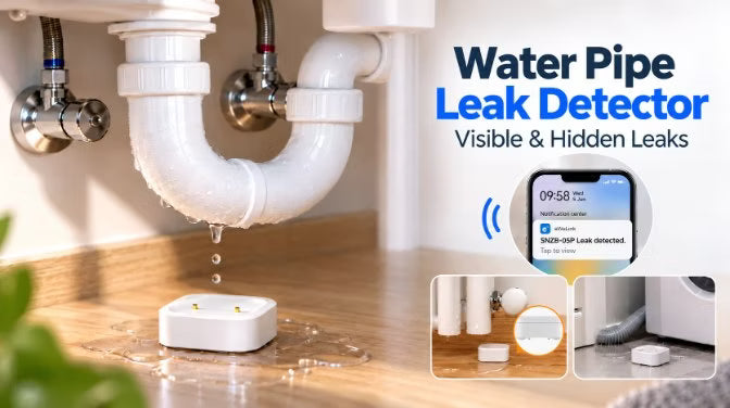 Water Pipe Leak Detector Under Sink