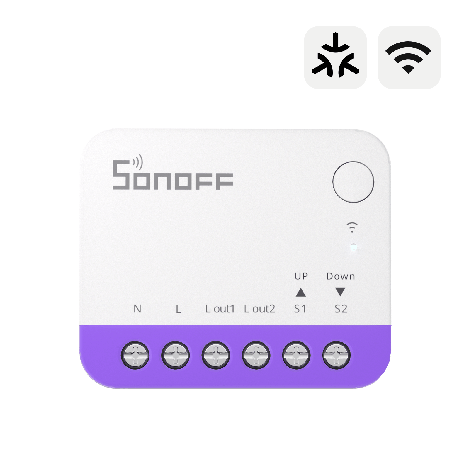 SONOFF T2EU-RF Wall Panel Sticky 433MHz RF Remote Wireless 1-3 - Foto 8