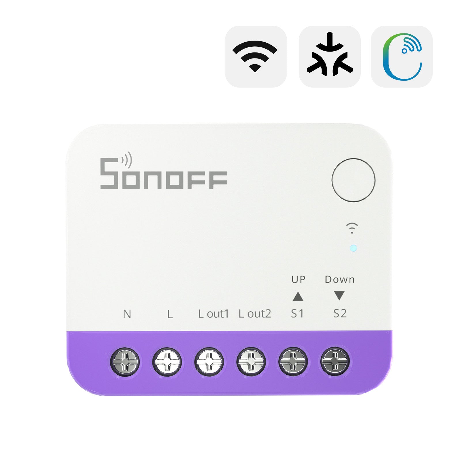 SONOFF NSPanel Pro 120 Smart Control Panel Matter WiFi/Bluetooth/ZigBee Zwart - TooBri Home