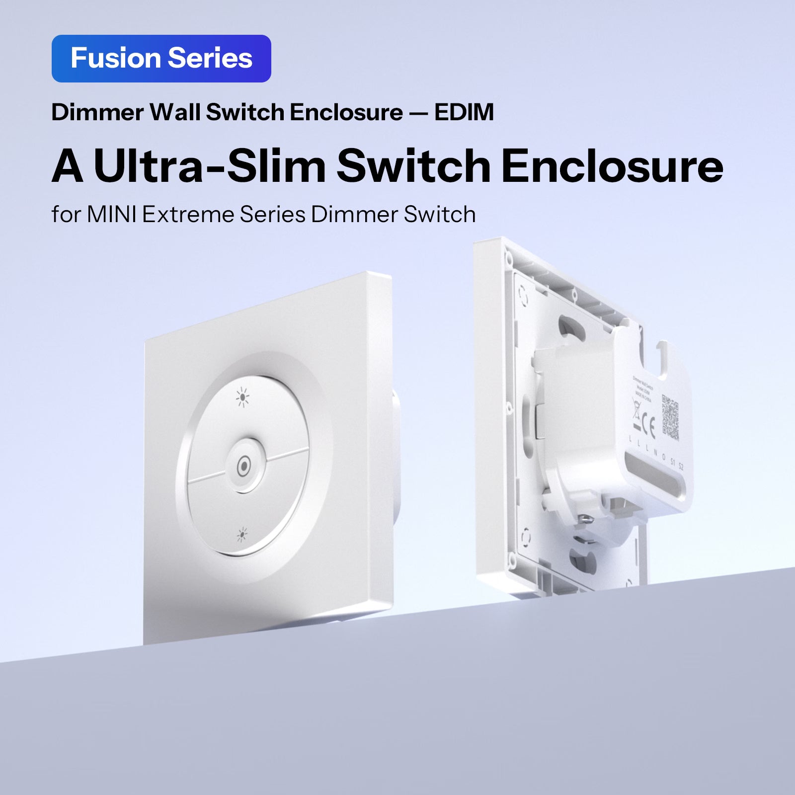 SONOFF Fusion Serie Dimmer Schakelaar Behuizing | EDIM