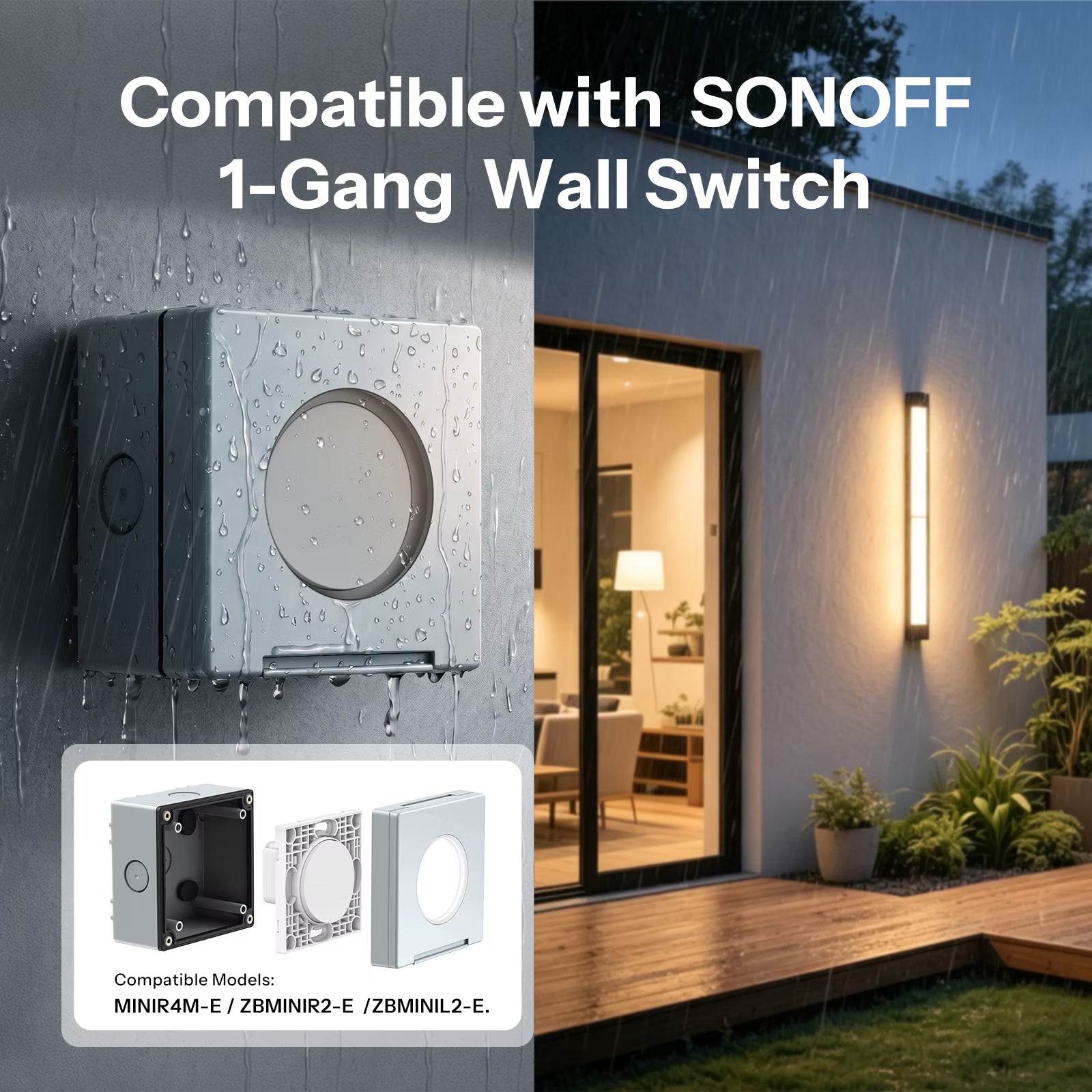 Caixa Impermeável para Exterior SONOFF Fusion Series IP65 | EWPB