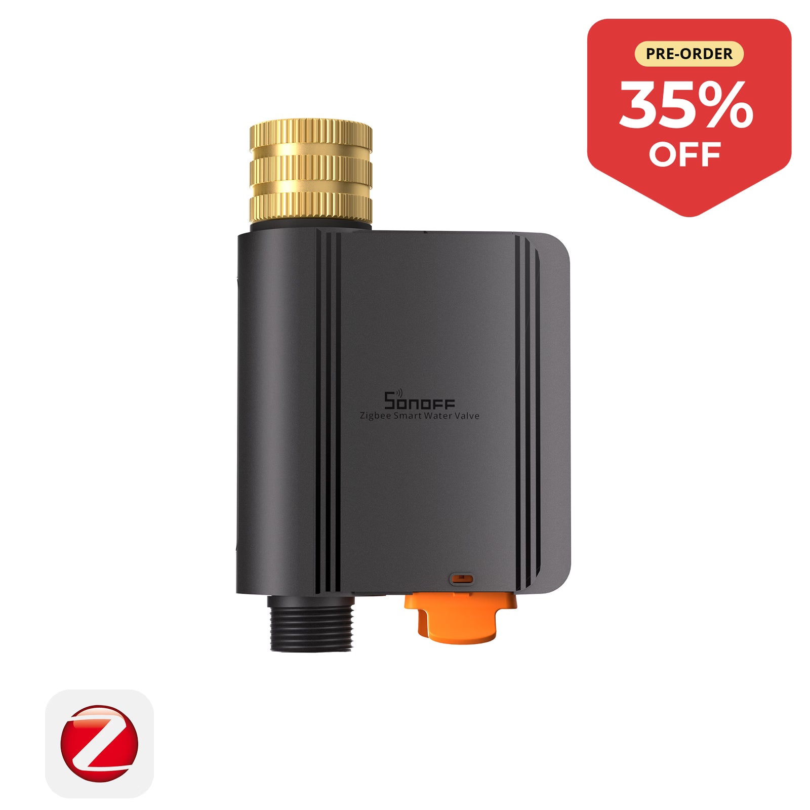[Pre-order] SONOFF Hydro Serie Hydro ONE Zigbee Slimme Waterklep Met Flowmeter | SWV-ZFU/SWV-ZFE